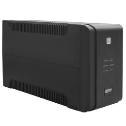 ИБП HIDEN EXPERT ULS1000E 1000ВА/600Вт {Линейно-интерактивный,4xSchuko+2xIEC C13 LED, USB, встроенные АКБ 2x12B/7Ач} {УТ-00002356}