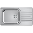 Мойка Franke/ Best, Мойка LNX 611-82 стоп-вентиль, оборачиваемая, нерж сталь 101.0736.118