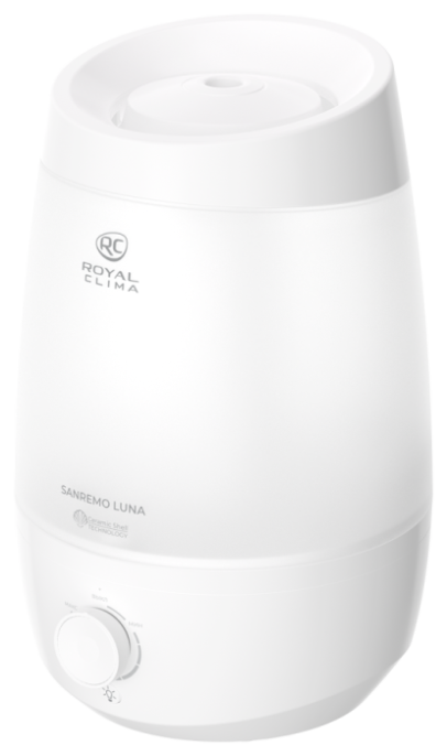 Увлажнитель воздуха ультразвуковой Royal Clima RUH-SL260/2.5M-WT, 2.5л, белый