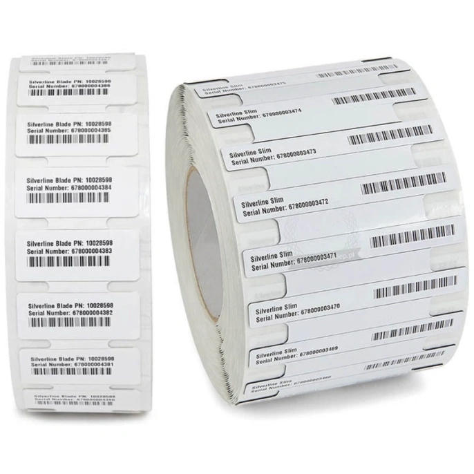 RFID метка UHF Silverline Micro II Monza R6-P 45 x 13 мм тестовый рулон