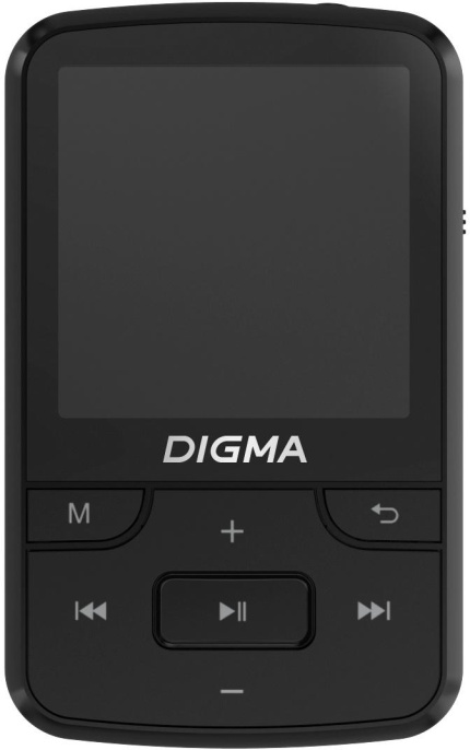 MP3 плеер Digma Z5 BT flash, 16ГБ, черный