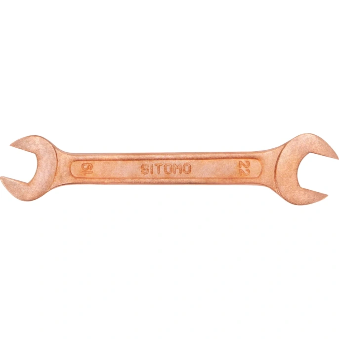 Двусторонний гаечный ключ SITOMO 19x22 омедненный SIT 290392