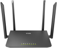 Wi-Fi роутер D-Link DIR-820/RU/A1A, Wi-Fi 5, AC1200, 2.4/5ГГц, 3 LAN, черный