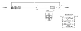 Патч-корд Hyperline PC-LPM-UTP-RJ45-RJ45-C5e-0.15M-LSZH-GN UTP RJ-45 вил.-вилка RJ-45 кат.5E 0.15м зеленый LSZH 24AWG