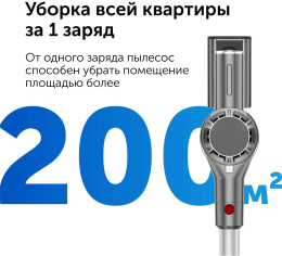 Ручной пылесос handstick RED solution V3060, 250Вт, черный/серый
