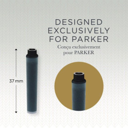 Картридж Parker Z17 Mini цвет чернил: черный, для ручек перьевых 6шт [1950407]