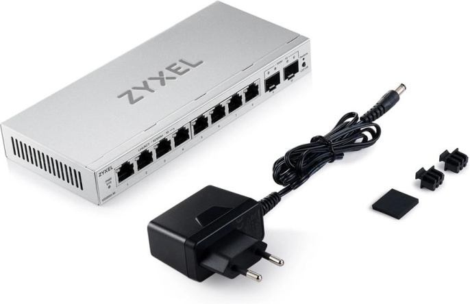 Коммутатор ZyXEL GS1200-10V3-EU0101F, управляемый