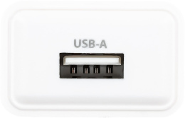 Сетевое зарядное устройство Buro BUWA1, USB-A, 10.5Вт, 2.1A, белый [buwa10s100wh]