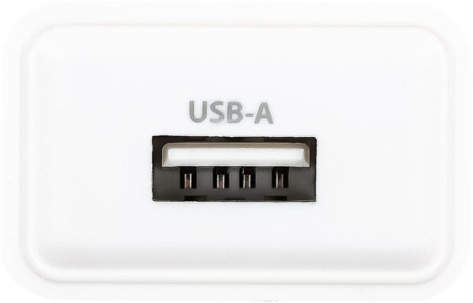 Сетевое зарядное устройство Buro BUWA1, USB-A, 10.5Вт, 2.1A, белый [buwa10s100wh]