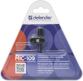 Микрофон Defender MIC-109,  черный [64109]