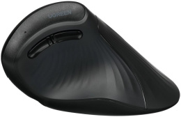 Беспроводная компьютерная мышь вертикальная UGREEN MU008S 85081 Multi-mode Wireless Vertical Mouse 2.4 GHz&BT. Цвет: черный (85081_)
