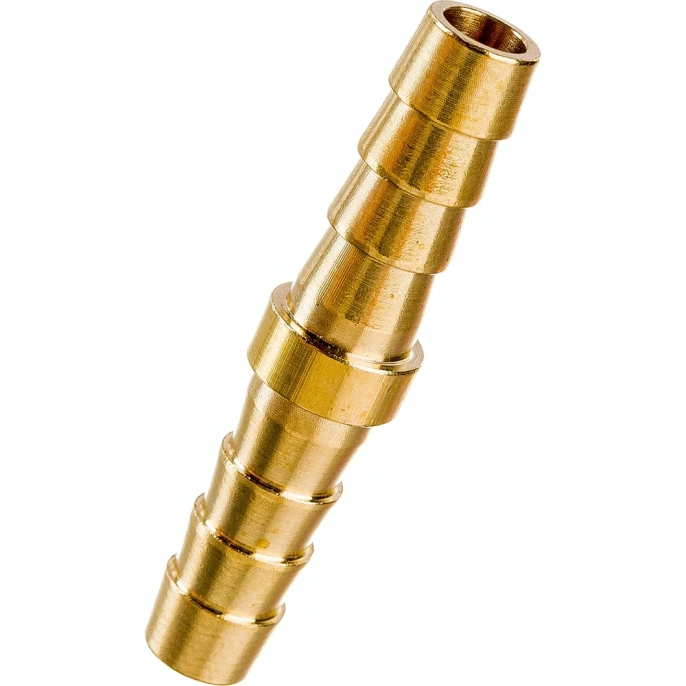 Штуцер двухсторонний елочка 8 мм - 8 мм Pegas pneumatic 3405