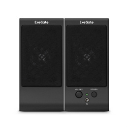 Акустическая система 2.0 ExeGate Tango 230 питание USB, 2х3Вт Вт RMS , 80-20000Гц, черный, Color Box EX287056RUS