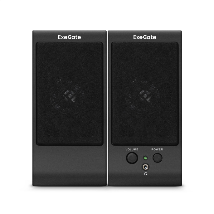 Акустическая система 2.0 ExeGate Tango 230 питание USB, 2х3Вт Вт RMS , 80-20000Гц, черный, Color Box EX287056RUS