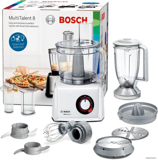Кухонный комбайн Bosch MC812W620 1100Вт белый