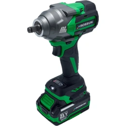 Аккумуляторный гайковерт Rossvik 1/2", 1000nm, 21в, 1,9 кг, 1 акб, зу, кейс RIW-1000/1
