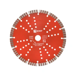 Диск алмазный Turbo Segment (230x22.23 мм) Expert EKF dd-230ts