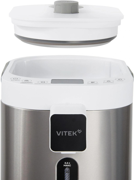 Термопот Vitek VT-TP3001 3.0л. 700Вт белый/серебристый