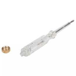 Индикаторная отвертка-тестер напряжения DELI светодиодная DL8001 102973