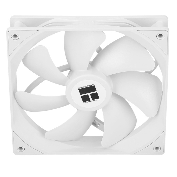 Кулер для корпуса Case Cooler Thermalright TL-C14CW 140x140x25mm, 4-pin PWM, 75.8CFM, 26.4dBA, 1500RPM, White