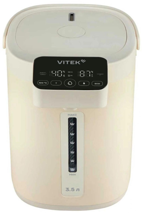 Термопот Vitek VT-TP3002 3.5л. 1200Вт кремовый