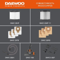 Строительный пылесос Daewoo DAVC 2000 Home 1500Вт (уборка: сухая/влажная/выдув/сбор воды) оранжевый