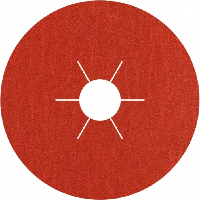 Фибровый круг от "Мастерская Pit_Stop и Доктор Дью" 125х22 мм, керамика, P24 ABRAFORM DD-AF-FBR-CER-P24