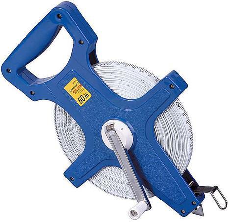 Рулетка геодезическая Stayer Geomax дл.полотна 50м изм.шкала в см синий 3418-50