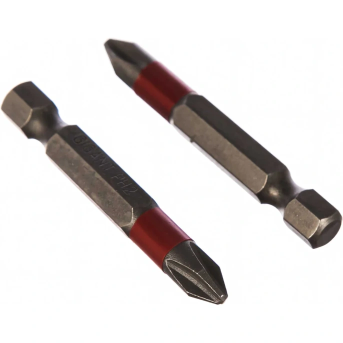 Бита (2 шт; PH2; 50 мм) для шуруповерта Gigant GBS 11032
