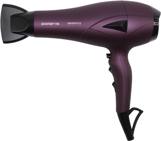 Фен Polaris PHD 2010Ti, 2100Вт, фиолетовый