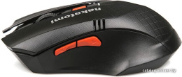 Мышь MRON-04U BLACK Nakatomi Navigator RF 2.4G Optical - 6 кнопок ролик прокрутки, USB, черная