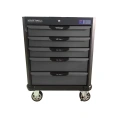 Тележка KraftWell с 5 ящиками+ПОДАРОК инструмент 157 предметов KRW-TTG+SET157