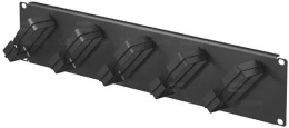 Кабельный органайзер гориз. C3 Solutions (C3.OH1001) односторонний кольца 1U шир.:19" глуб.:60мм