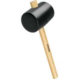 Чёрная резиновая киянка STAYER 1100 г 20505-100