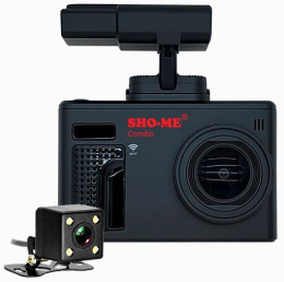 Видеорегистратор с радар-детектором Sho-Me Combo Note WiFi DUO, GPS, ГЛОНАСС