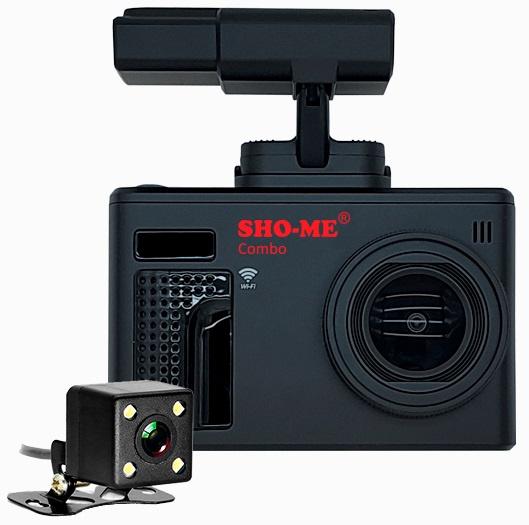 Видеорегистратор с радар-детектором Sho-Me Combo Note WiFi DUO, GPS, ГЛОНАСС