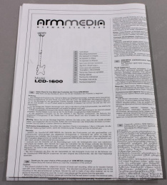 ARM MEDIA ArmMedia LCD-1600 Black кронштейн потолочный VESA200 15-48" 55кг