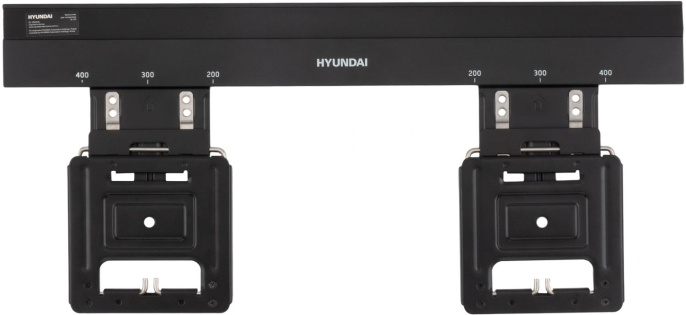 Кронштейн для телевизора Hyundai SL-X3 черный 32"-65" макс.75кг настенный фиксированный (HMS65XF075BK24)