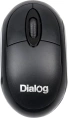 Мышь MROC-10U Dialog Comfort RF 2.4G Optical - 3 кнопки ролик прокрутки, USB, черная
