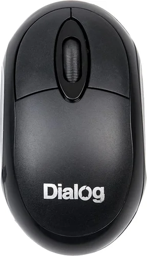 Мышь MROC-10U Dialog Comfort RF 2.4G Optical - 3 кнопки ролик прокрутки, USB, черная
