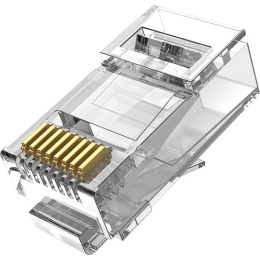 Коннектор Vention RJ45 8p8c , UTP, cat. 6A, под витую пару 50шт. (IDGR0-50)