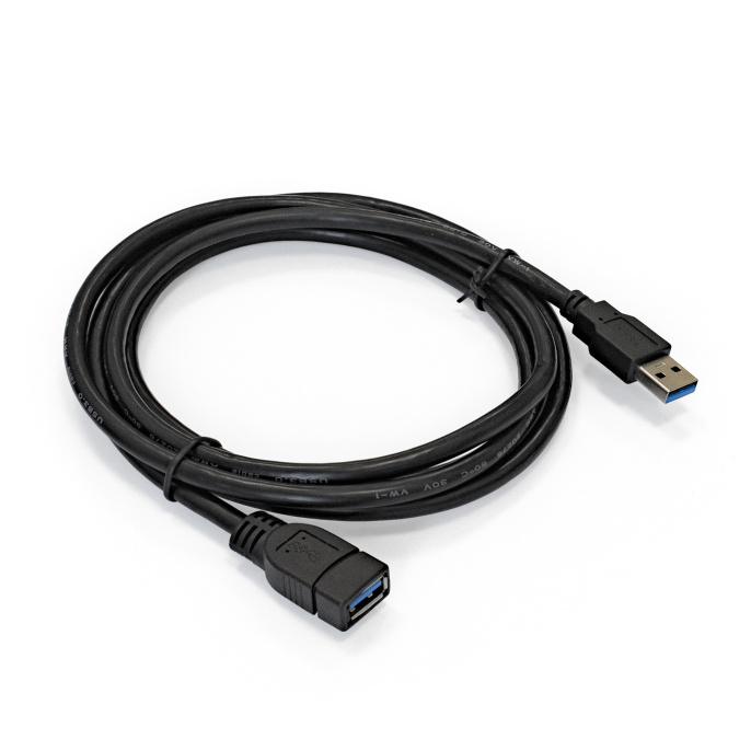 Кабель удлинительный Exegate EX-CC-USB3-AMAF-1.0 USB 3.0 A-- A 1м EX284931RUS