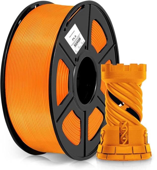 Пластик Cactus CS-3D-PLA-1KG-ORANGE PLA/ 1.75мм/ 1кг/ 326м/ оранжевый