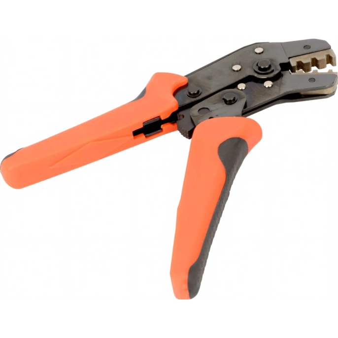 Трещоточные клещи АвтоDело для обжима клемм проводов 30253 15920