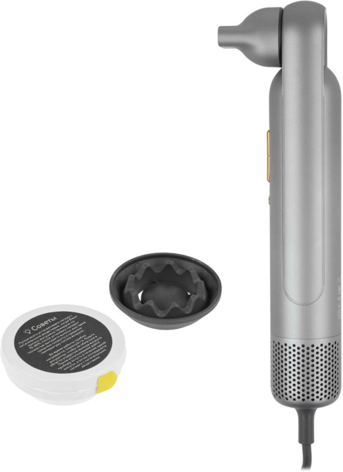 Фен DEERMA DEM-CF52W, 1200Вт, темно-серый