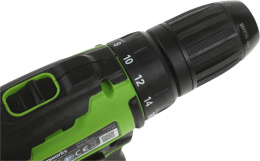 Дрель-шуруповерт Greenworks GD24DD35 аккум. патрон:быстрозажимной 3704007