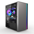 Корпус PCCooler LM300 ARGB BK, Mini-Tower, TG, 1x120mm ARGB, 1xUSB-A 3.0 + 2xUSB-A 2.0, mATX, mITX Black