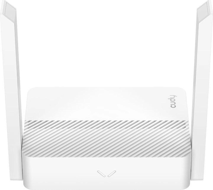 Wi-Fi роутер CUDY WR300, Wi-Fi 4, N300, 2.4ГГц, 3 LAN, белый