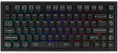 Клавиатура Дарк Проджект CM81 Zeno DP-CM81ZBC проводная, игровая, механическая, подсветка RGB, горячая замена клавиш, g3ms Sapphire свитчи, USB Type-C, кабель 1.8м, цвет: черный