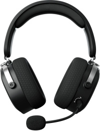 Наушники с микрофоном GMNG GG-HS405W черный/черный мониторные BT/Radio/3.5mm оголовье 1899873
